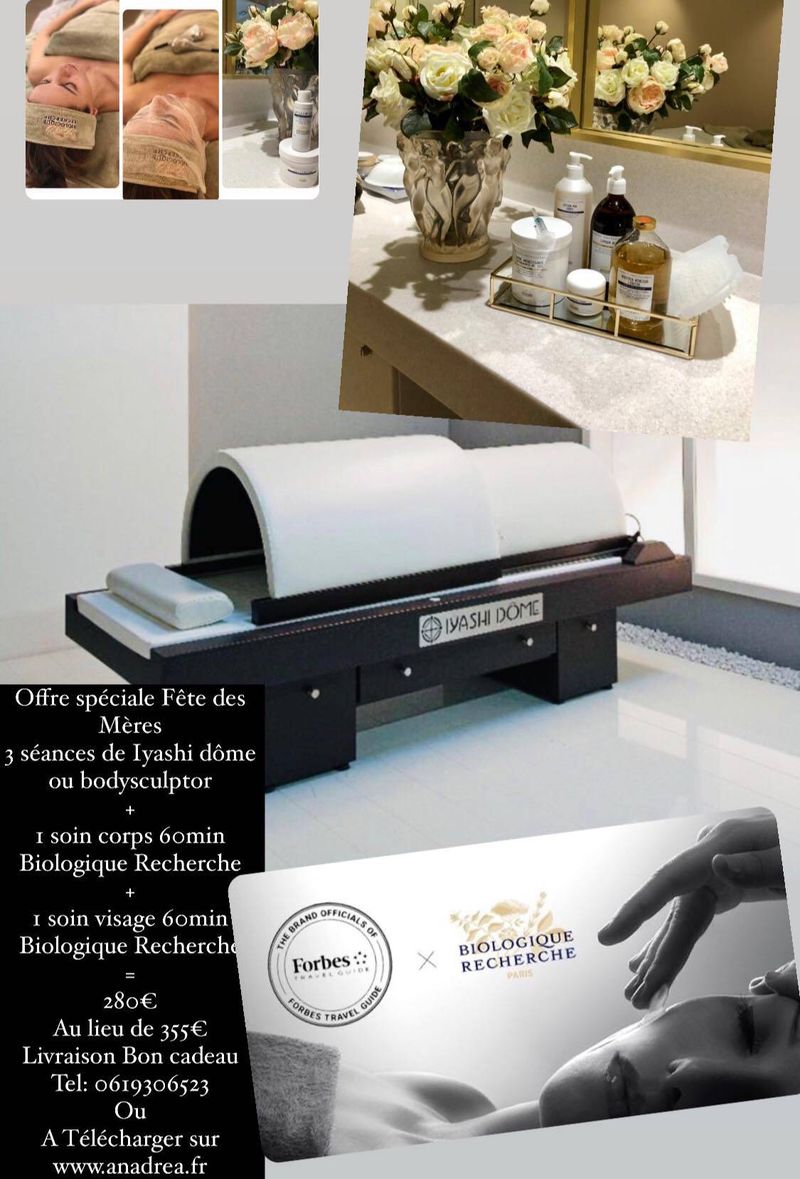 bon cadeau fête des mères Anadrea Hyères