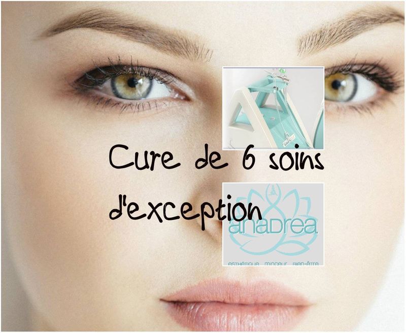 Cure de 6 soins visage d'exception à l'oxygène