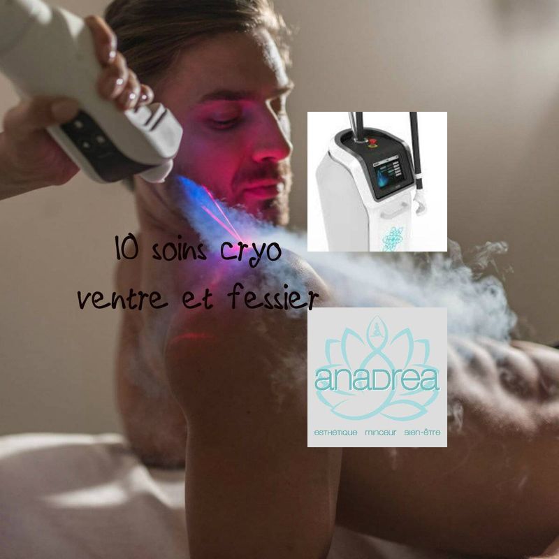 10 soins Cryo zone corps ventre ou fessiers