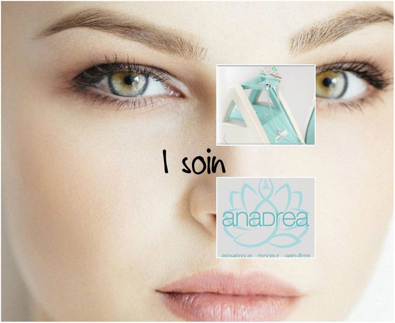 soin visage à l'oxygène Anadrea hyères